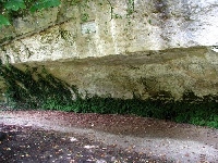 Abri de Cro-Magnon - rock shelter of Cro Magnon. (Click on image to view larger.)